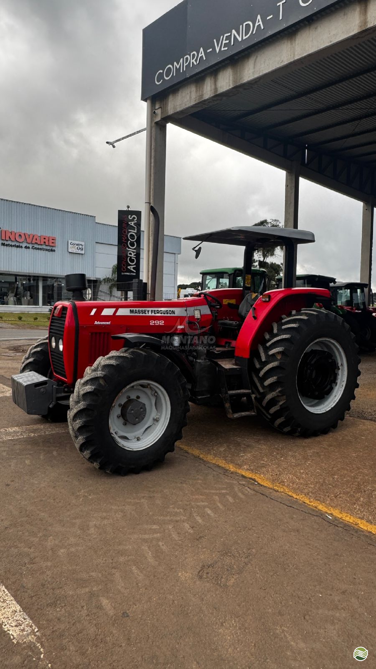 TRATOR MASSEY FERGUSON MF 292 Tração 4x4 Montano Máquinas Agrícolas LAGOA VERMELHA RIO GRANDE DO SUL RS